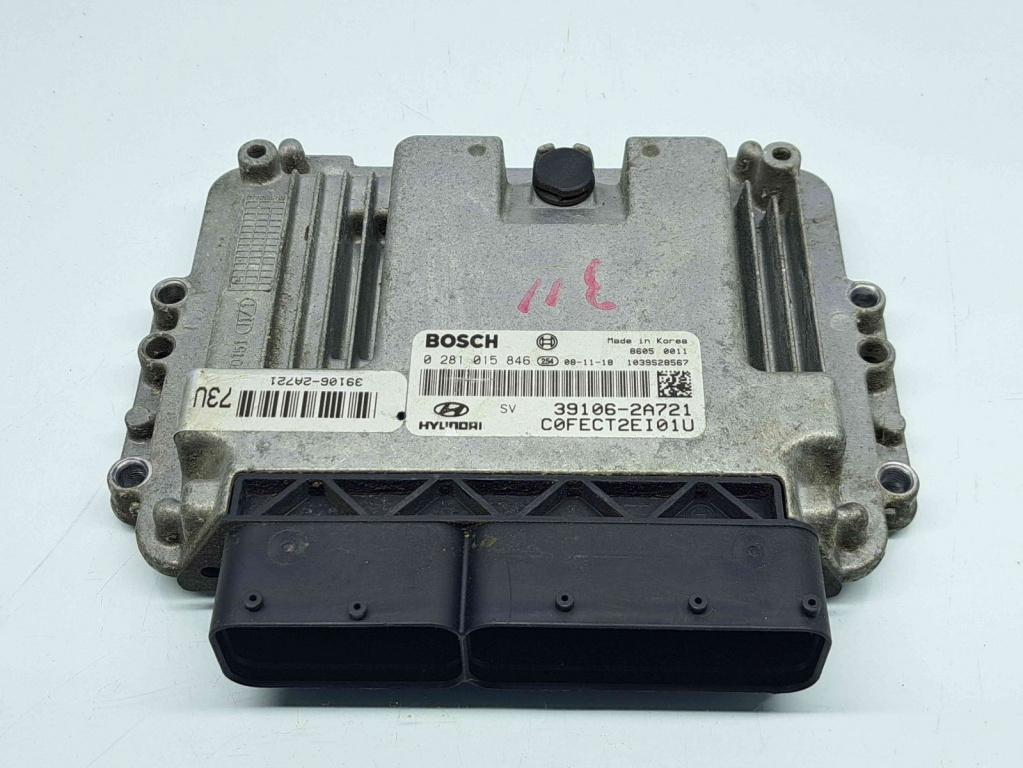 Calculator motor ECU Hyundai i30 (FD) [Fabr 2007-2012] 39106-2A721 1.6 CRDI D4FB 1.6 CRDI D4FB 77KW / 105CP