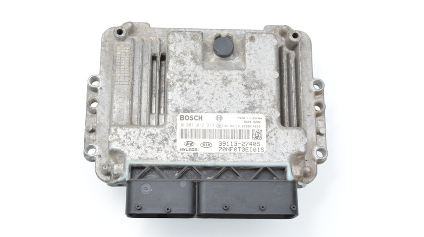 Calculator Motor / ECU Hyundai SONATA 5 (NF) 2005 - 2010 Motorina 0281012973, 39113-27405, 3911327405