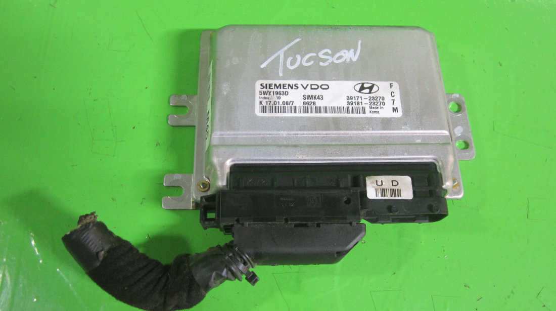 CALCULATOR MOTOR / ECU HYUNDAI TUCSON 2.0 16V BENZINA FAB. 2004 - 2010 ⭐⭐⭐⭐⭐