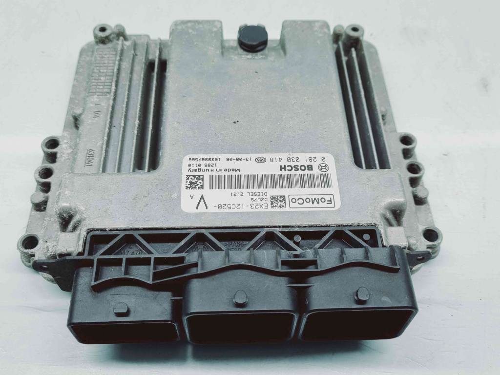 Calculator motor ECU Jaguar XF (X250) [Fabr 2008-2015] Facelift EX23-12C520-VA 0281030418 2.2 CRDI DW12C 147KW / 200CP 2.2 CRDI DW12C 147KW / 200CP