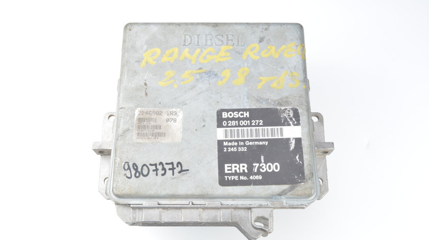 Calculator Motor / ECU Land Rover RANGE ROVER Mk 2 (P38) 1994 - 2002 Motorina 0281001272, 2245332