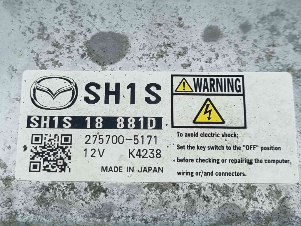 Calculator motor ECU MAZDA 6 (GJ1) [Fabr 2014-2021] SH1S-18881D 275700-5171 2.2 SH 110KW / 140CP 2.2 SH 110KW / 140CP