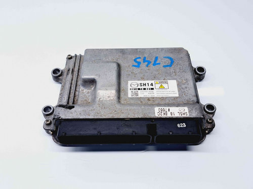 Calculator motor ECU MAZDA 6 (GJ1) [Fabr 2014-2021] SH1418881 2.2 Skyactive 2.2 Skyactive 80KW / 109...