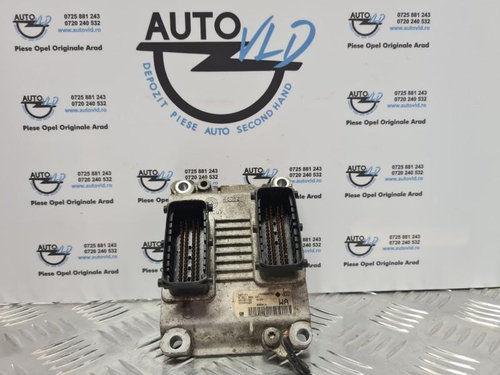 Calculator motor ECU ME7.6.2 + Opel Agila 2000-2007 1.0i 60 cp 44 kw Z10XEP 55354326 WA