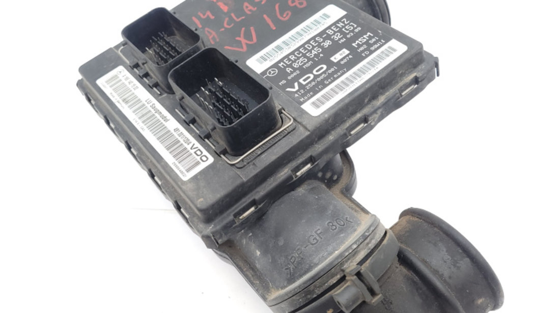 Calculator Motor / ECU Mercedes-Benz A-CLASS (W168) 1997 - 2004 Benzina A02554530325, 02554530325, 412250005001, FD99W11, A1661401500