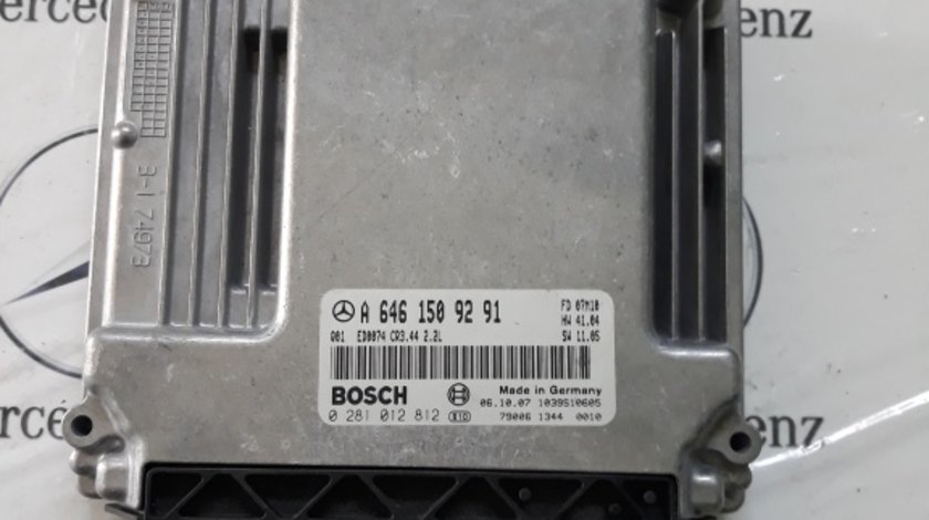 Calculator motor ECU Mercedes C-Class W203 cod A6461509291