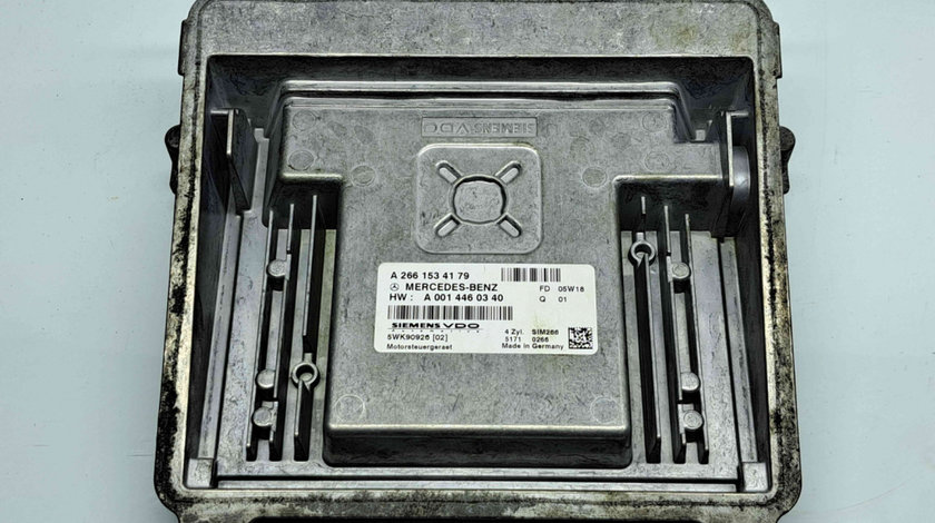 Calculator motor ECU Mercedes Clasa A (W169) [Fabr 2004-2012] A2661534179 1.5 Benz 266920