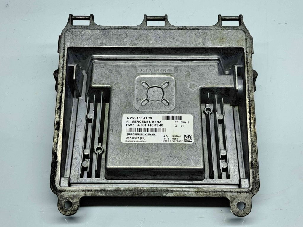 Calculator motor ECU Mercedes Clasa A (W169) [Fabr 2004-2012] A2661534179 1.5 Benz 266920 1.5 Benz 266920 80KW / 109CP