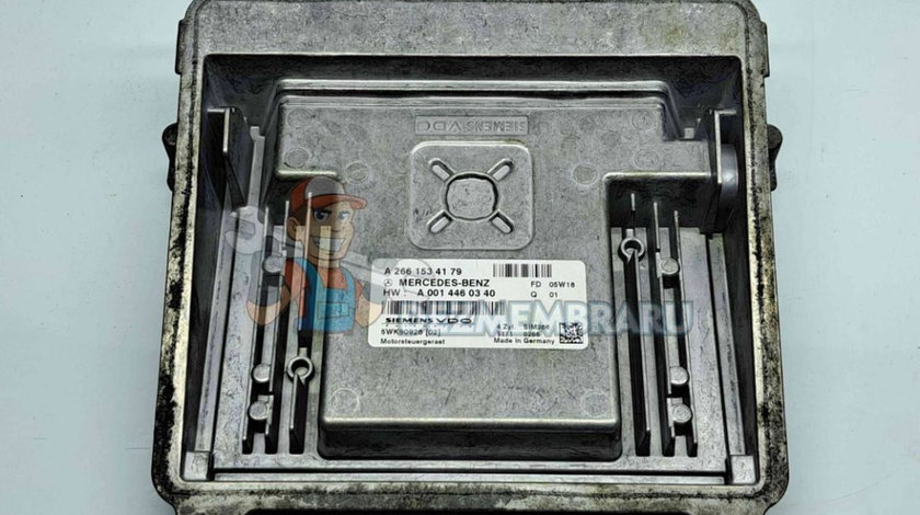 Calculator motor ECU Mercedes Clasa A (W169) [Fabr 2004-2012] A2661534179 1.5 Benz 266920