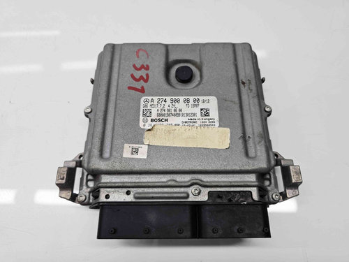 Calculator motor ECU Mercedes Clasa C (W205) [Fabr 2014-prezent] A2749000800 2.0 Hibr 274920 210KW /...