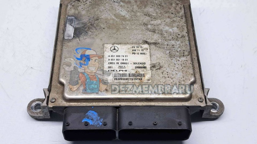 Calculator motor ECU Mercedes Clasa E (W207) Coupe [Fabr 2009-2012] A6519007401 2.2 CDI 755331 150KW