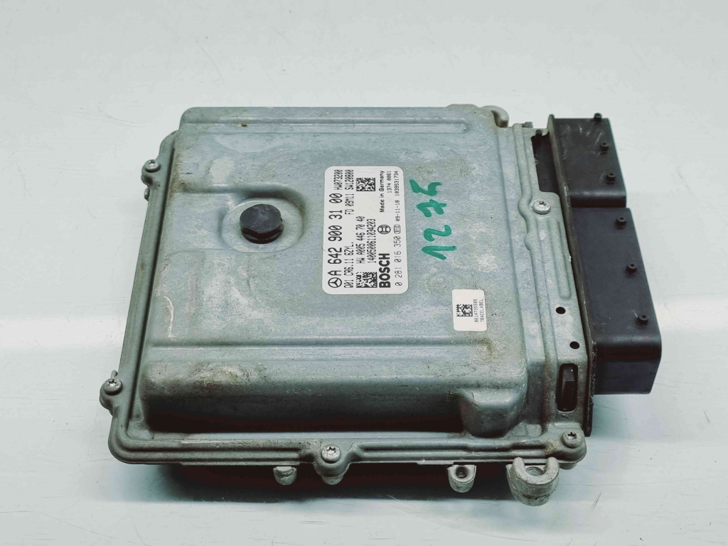 Calculator motor ECU Mercedes Clasa GLK (X204) [Fabr 2008-prezent] A6429003100 0281016350 3.0 CDI 642961 165KW / 225CP