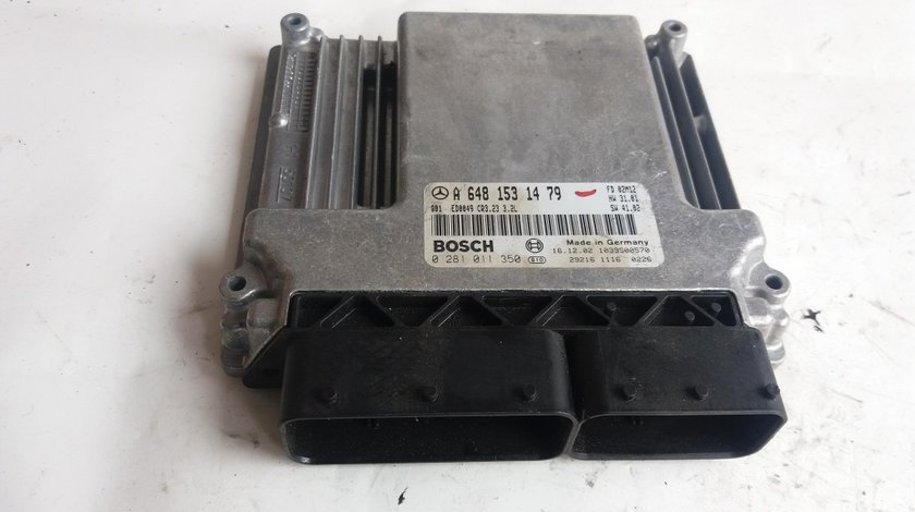 Calculator motor ecu mercedes e-class w211 3.2d a6481531479 0281011350