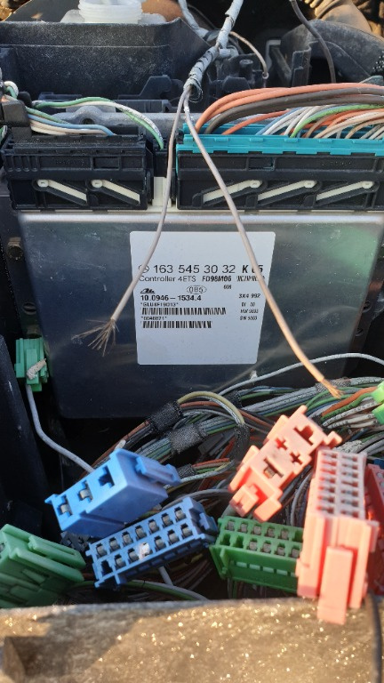 Calculator motor ECU Mercedes M-Class W163 2001 SUV 2.7