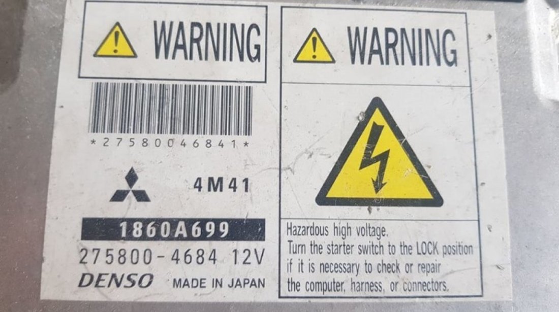 Calculator motor Ecu Mitsubishi Pajero IV 3.2 4M41 1860A699