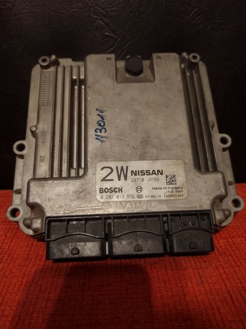 Calculator motor Ecu Nissan Qashqai 2.0DCI 23710JD78B 0281013855