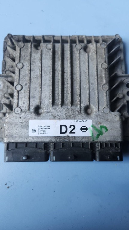 Calculator motor ECU Nissan Qashqai +2 1.6 dCi R9M an 2012 cod 237104EA0C