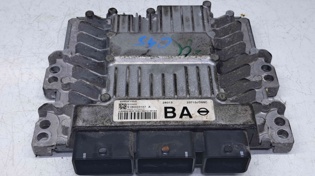 Calculator motor ECU Nissan Qashqai [Fabr 2007-2014] 23710JD59C 1.5