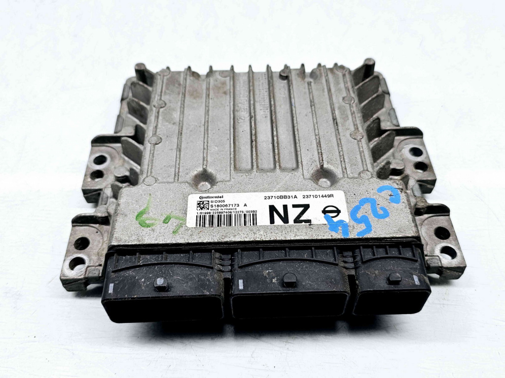 Calculator motor ECU Nissan Qashqai [Fabr 2007-2014] 23710BB31A 237101449R 1.5 DCI K9KLHJ2 81KW / 110CP