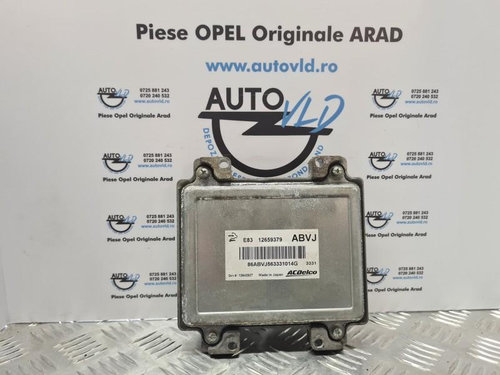 Calculator motor ECU Opel Adam 2012-2019 1.2i; 1.4i A12XER; A14XEL L2Z; A14NET; A14NET LUJ; B14XER; ...