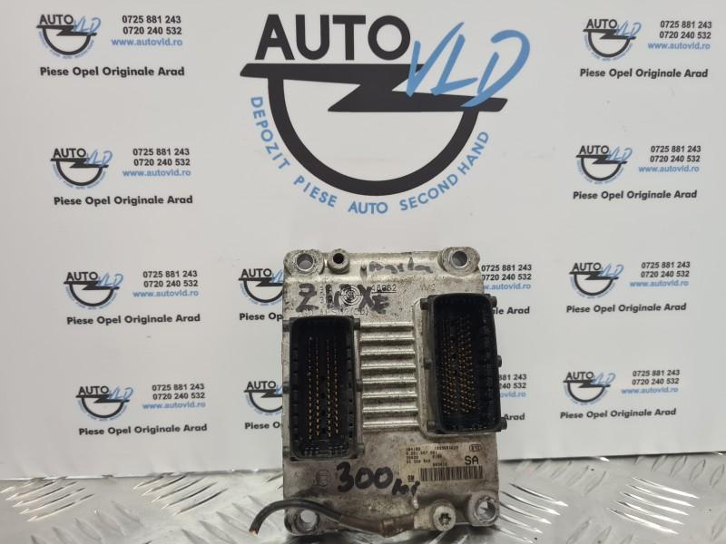 Calculator motor ECU Opel Agila 2000-2007 1.0i 58 cp 43 kw Z10XE 55350549 SA