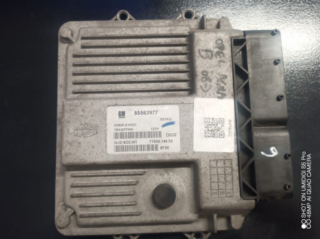 Calculator Motor , ECU, OPEL AGILA COD 55563977 3392-51KQ1 FACTURA SI GARANTIE