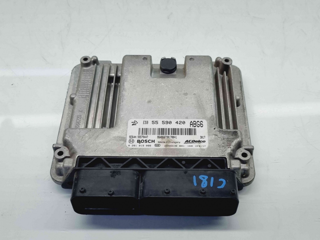 Calculator motor ECU Opel Astra J Coupe GTC [Fabr 2009-2015] 55590420 0281019088 2.0 CDTI A20DTH 2.0 CDTI A20DTH 110KW / 150CP