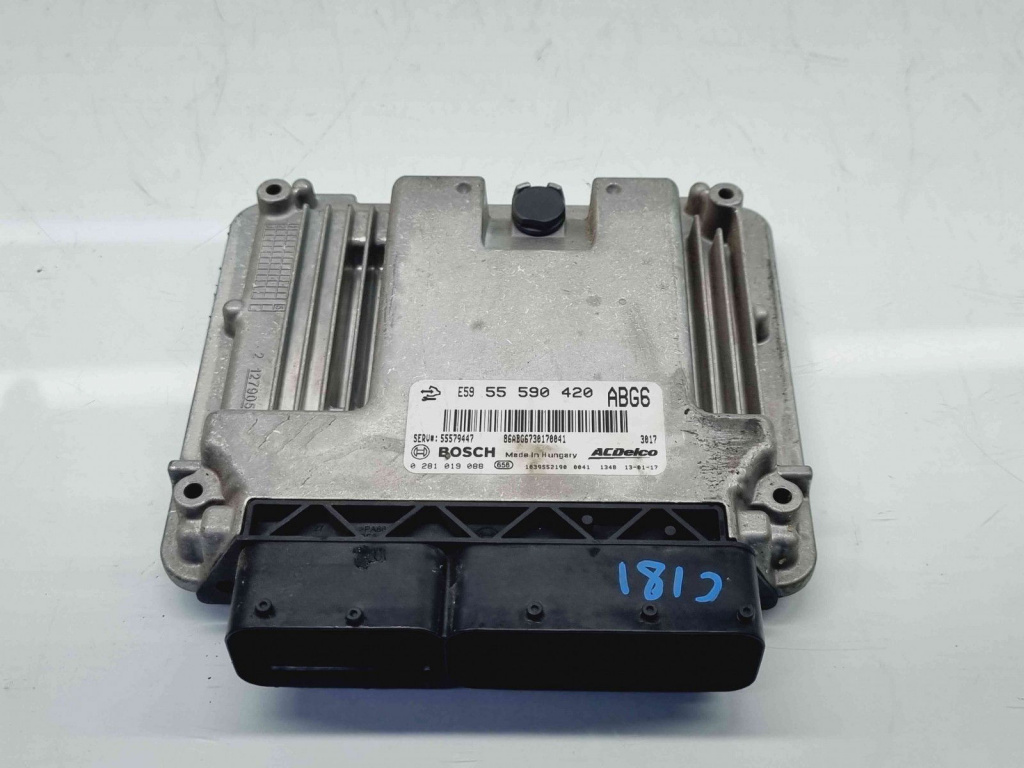 Calculator motor ECU Opel Astra J Coupe GTC [Fabr 2009-2015] 55590420 0281019088 2.0 CDTI A20DTH 2.0 CDTI A20DTH 110KW / 150CP