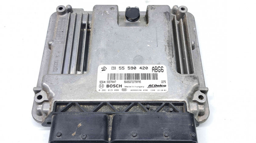 Calculator motor ECU Opel Astra J [Fabr 2009-2015] 55590420