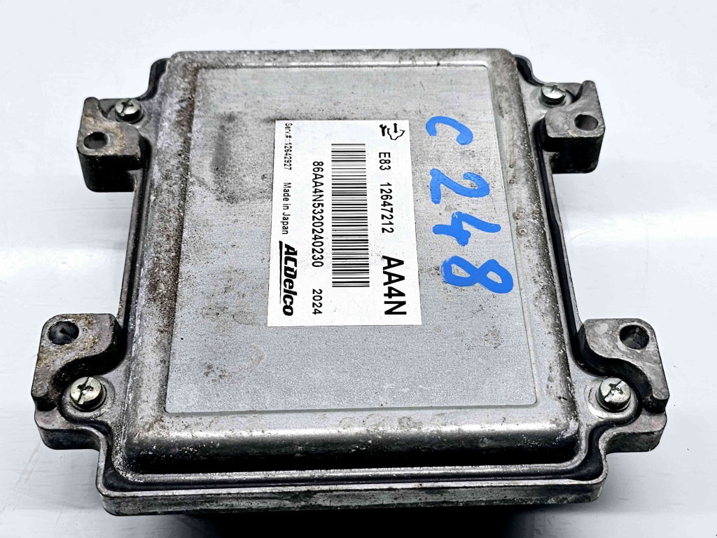 Calculator motor ECU Opel Astra J [Fabr 2009-2015] 12647212 1.6 Benz A16LET 132KW / 180CP 1.6 Benz A16LET 132KW / 180CP