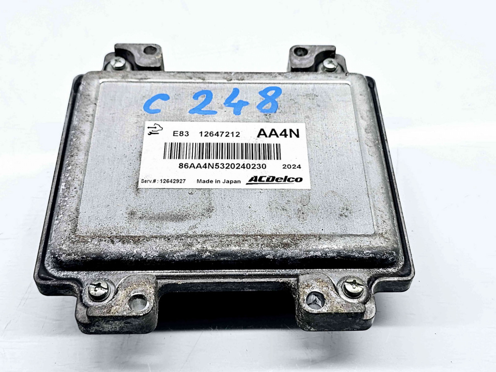 Calculator motor ECU Opel Astra J [Fabr 2009-2015] 12647212 1.6 Benz A16LET 132KW / 180CP 1.6 Benz A16LET 132KW / 180CP