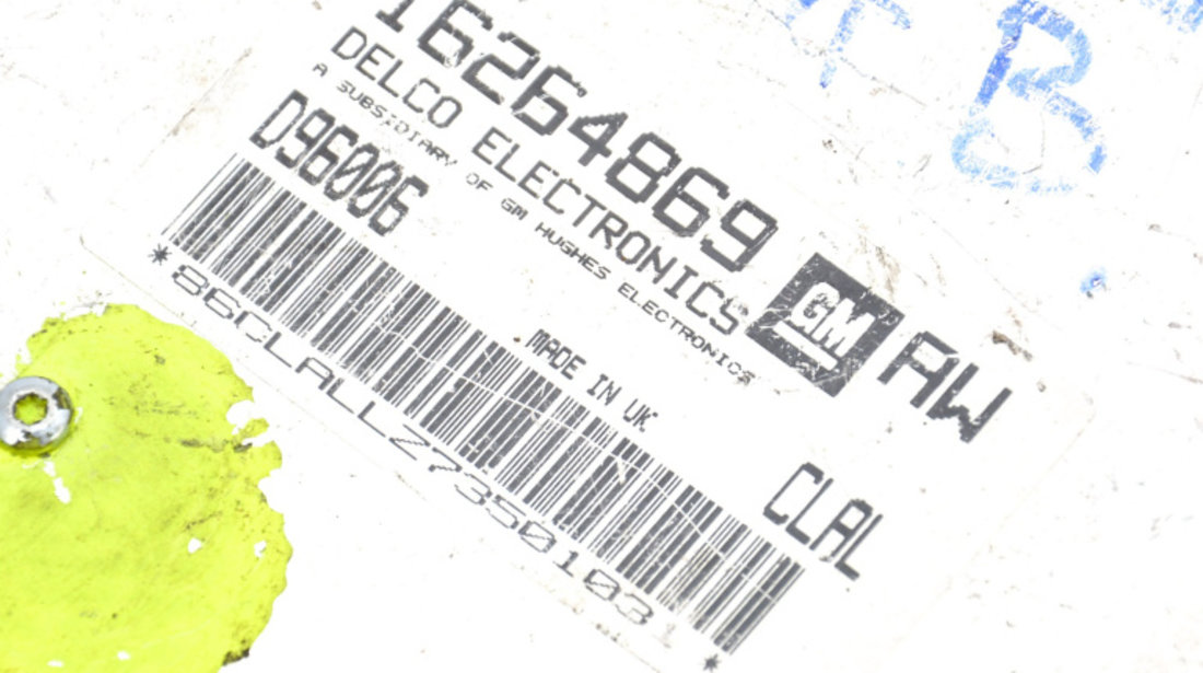 Calculator Motor / ECU Opel CORSA B 1993 - 2000 16264869