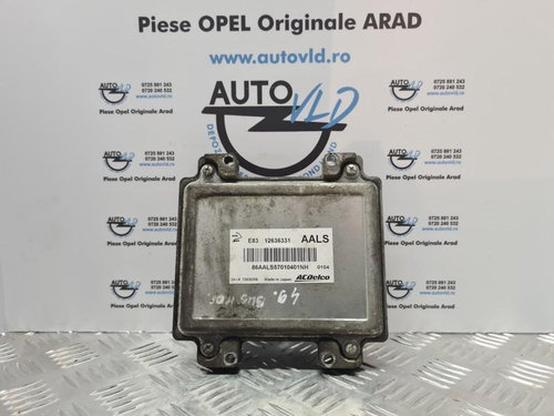 Calculator motor ECU Opel Insignia A 2008-2013 1.8i 140 cp 103 kw A18XER 12636331 AALS