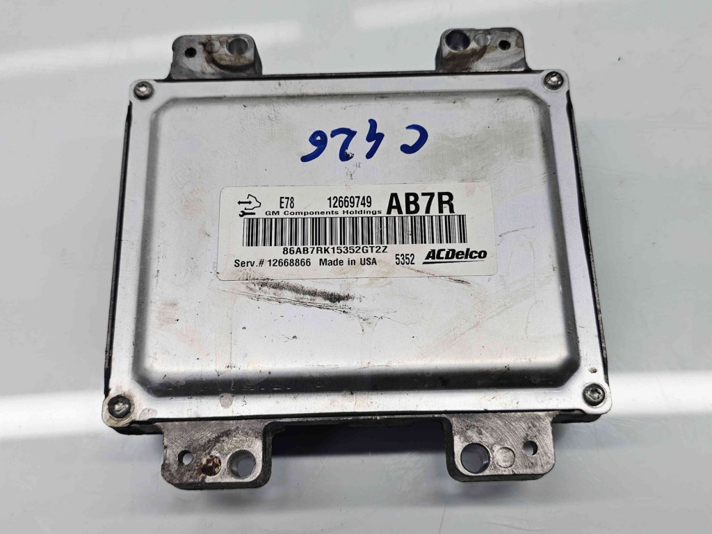 Calculator motor ECU Opel Mokka [Fabr 2012-2019] 12669749 1.4 B B14NET 103KW / 140CP