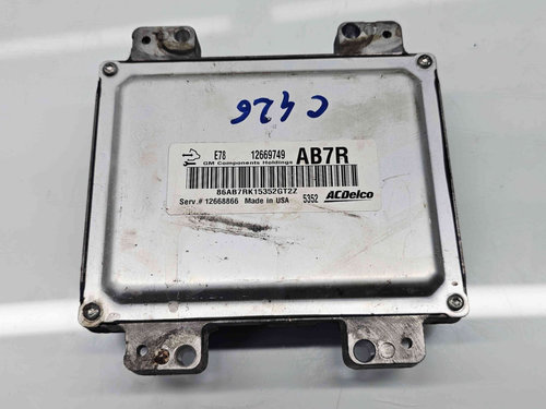 Calculator motor ECU Opel Mokka [Fabr 2012-2019] 12669749 1.4 B B14NET 103KW / 140CP