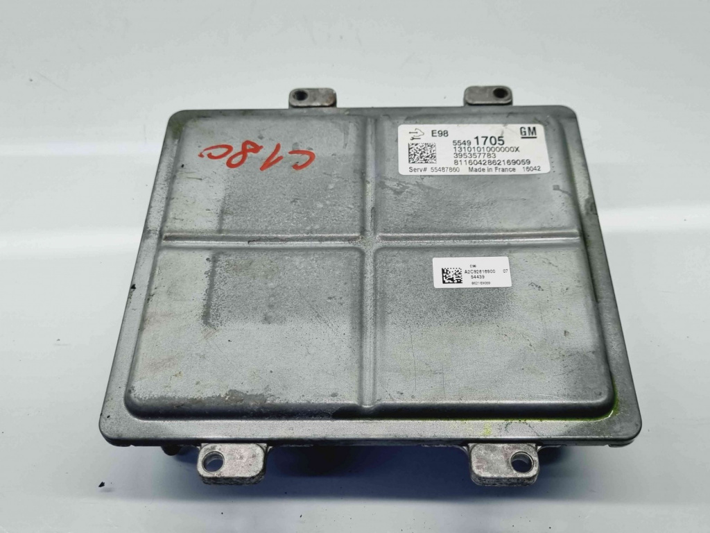 Calculator motor ECU Opel Mokka [Fabr 2012-2019] 55491705 1.6 CDTI B16DTH 1.6 CDTI B16DTH 77KW / 105CP