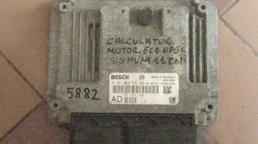 Calculator motor ecu opel signum
