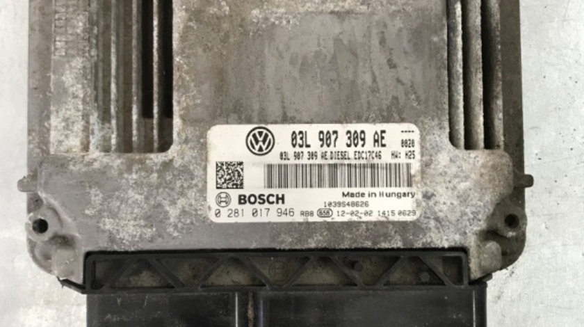 Calculator motor ecu Passat Variant B7 2.0TDI DSG sedan 2012 (03L907309AE)