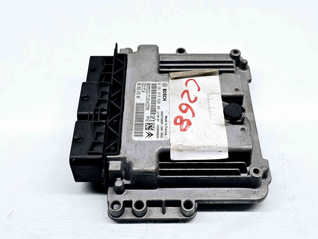 Calculator motor ECU Peugeot 208 [Fabr 2012-2024] 9805947580 0281019820 9666 1.4 HDI DV4C 50KW / 68CP