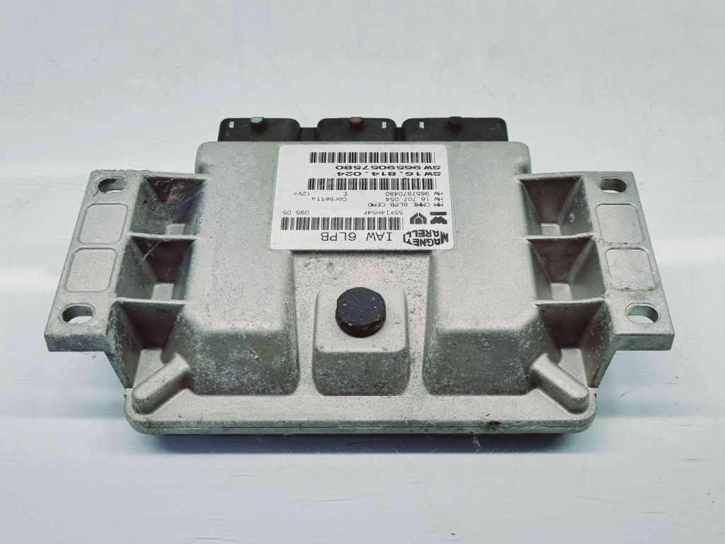 Calculator motor ECU Peugeot 307 CC (3B) [Fabr 2003-2009] 9659057580 2.0 Benz RFJ 103KW / 140CP 2.0 Benz RFJ 103KW / 140CP