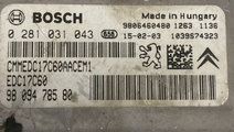 Calculator motor ECU Peugeot 308 1.6 HDI cod motor...