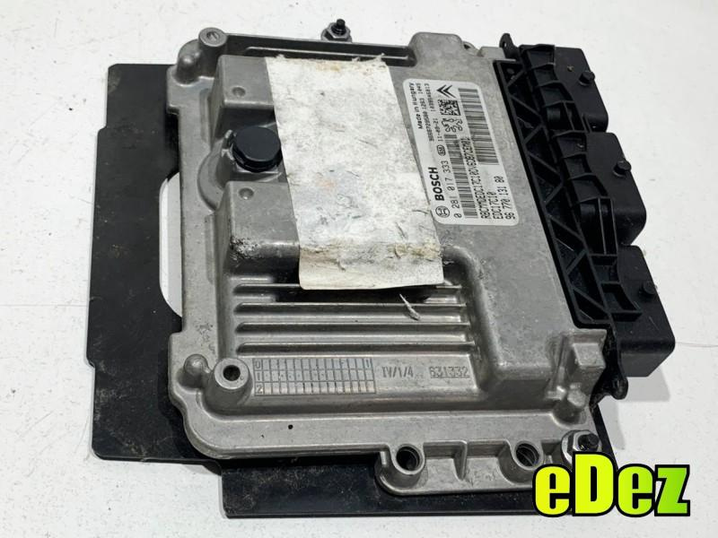 Calculator motor ecu Peugeot 308 (2007-2011) 1.6 hdi 9677013180
