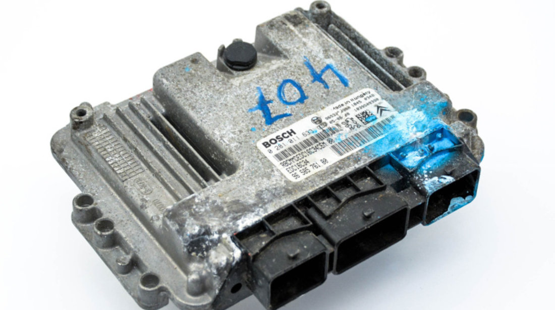 Calculator Motor / ECU Peugeot 407 2004 - Prezent 0281011633, 9658576180