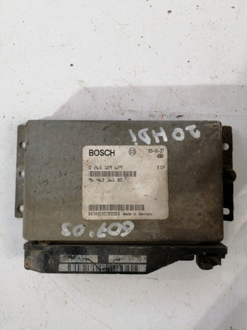 Calculator Motor / ECU Peugeot 607 (9D, 9U) 1999 - 2010 Motorina 0265109629, 9646316180