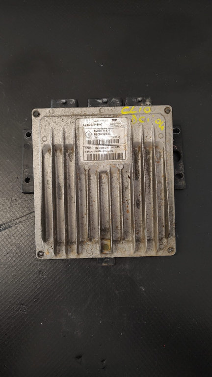 Calculator motor , ECU Renault Clio 2 1.5 DCI 2000-2007 COD 8200331477 8200459333 FACTURA SI GARANT...