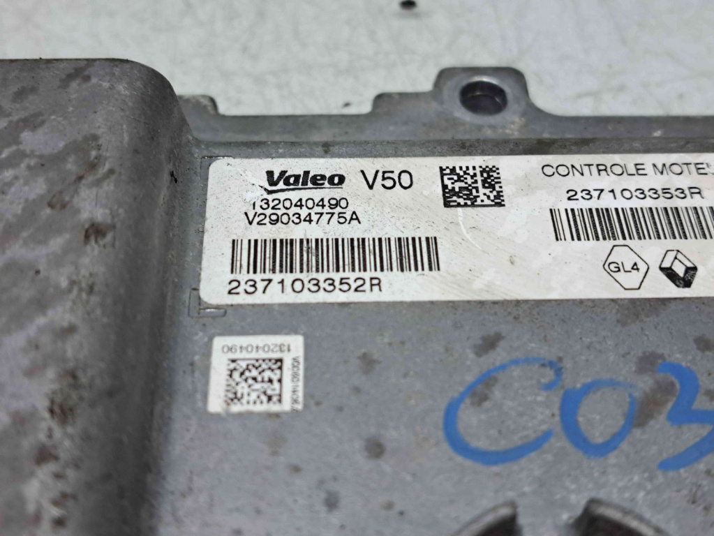 Calculator motor ECU Renault Clio 4 [Fabr 2012-2020] 237103353 0.9 TCE H4B400 0.9 TCE H4B400