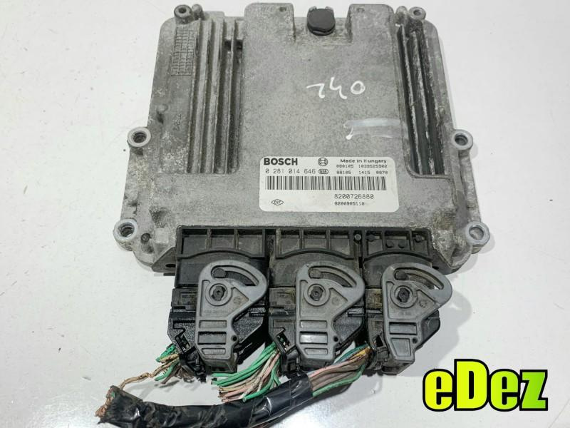 Calculator motor ecu Renault Laguna 3 (2007-2010) 2.0 dci M9R (802) 8200726880