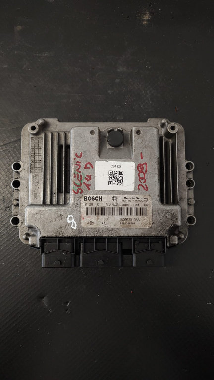 Calculator motor , ECU Renault Megane 1.9 DCI 2005 COD 8200391966 0281011776 FACTURA SI GARANTIE