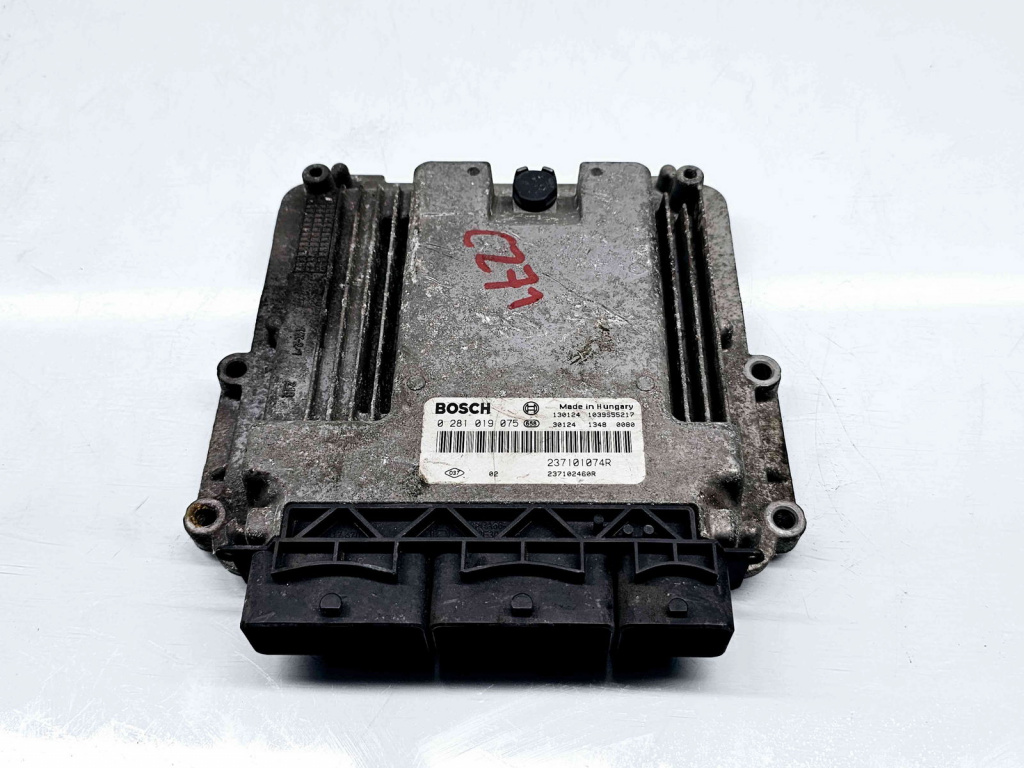 Calculator motor ECU Renault Megane 3 Combi [Fabr 2008-2015] 237101074R 0281019075 1.6 DCI R9M402 96KW / 130CP