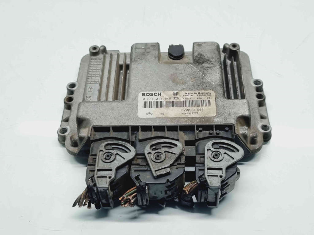 Calculator motor ECU Renault Scenic 2 [Fabr 2003-2008] 8200391966 0281011549 1.9 DCI F9Q-812 88KW / 120CP 1.9 DCI F9Q-812 88KW / 120CP